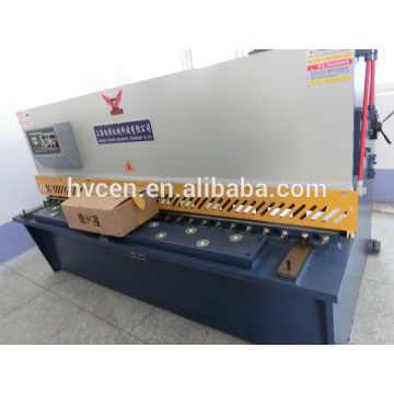 qc12y-16x2500 hydraulic swing beam shear/stainless steel plate cutting machine